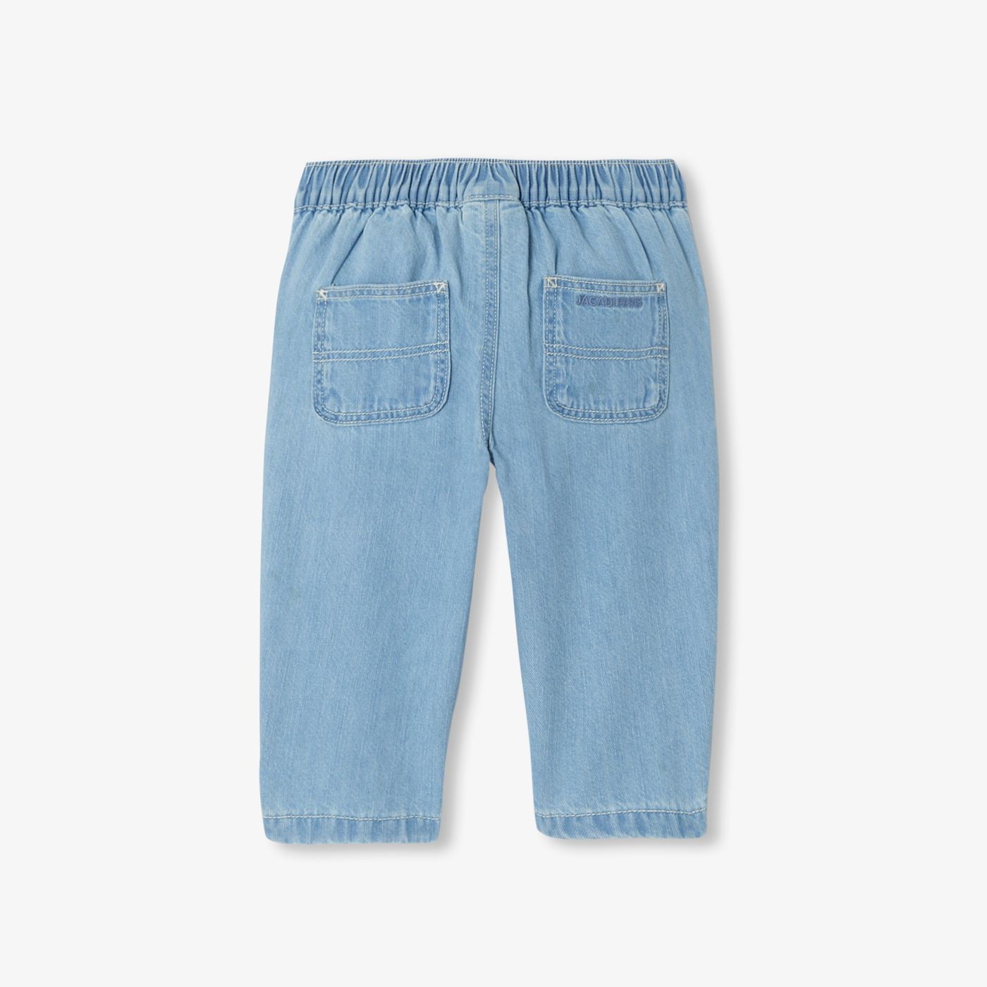 Baby boy cotton-lined jeans