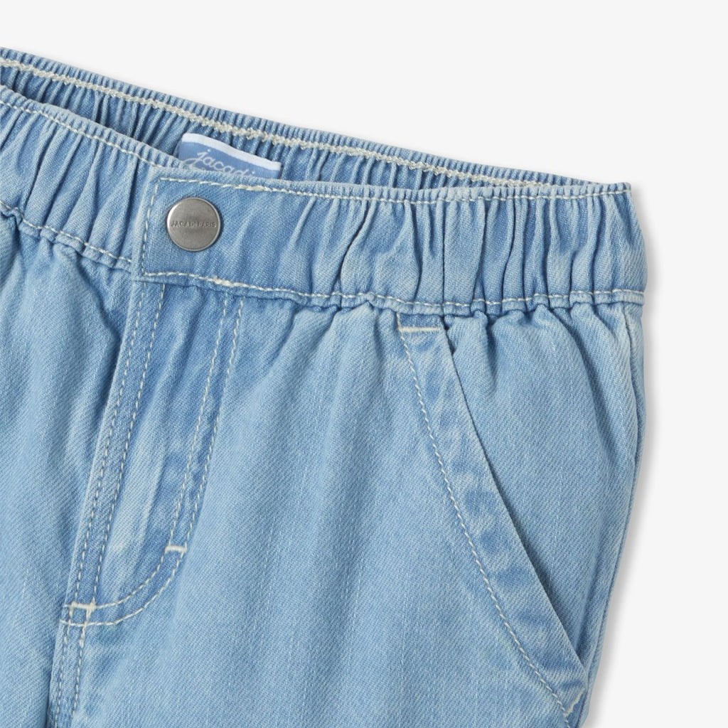 Baby boy cotton-lined jeans