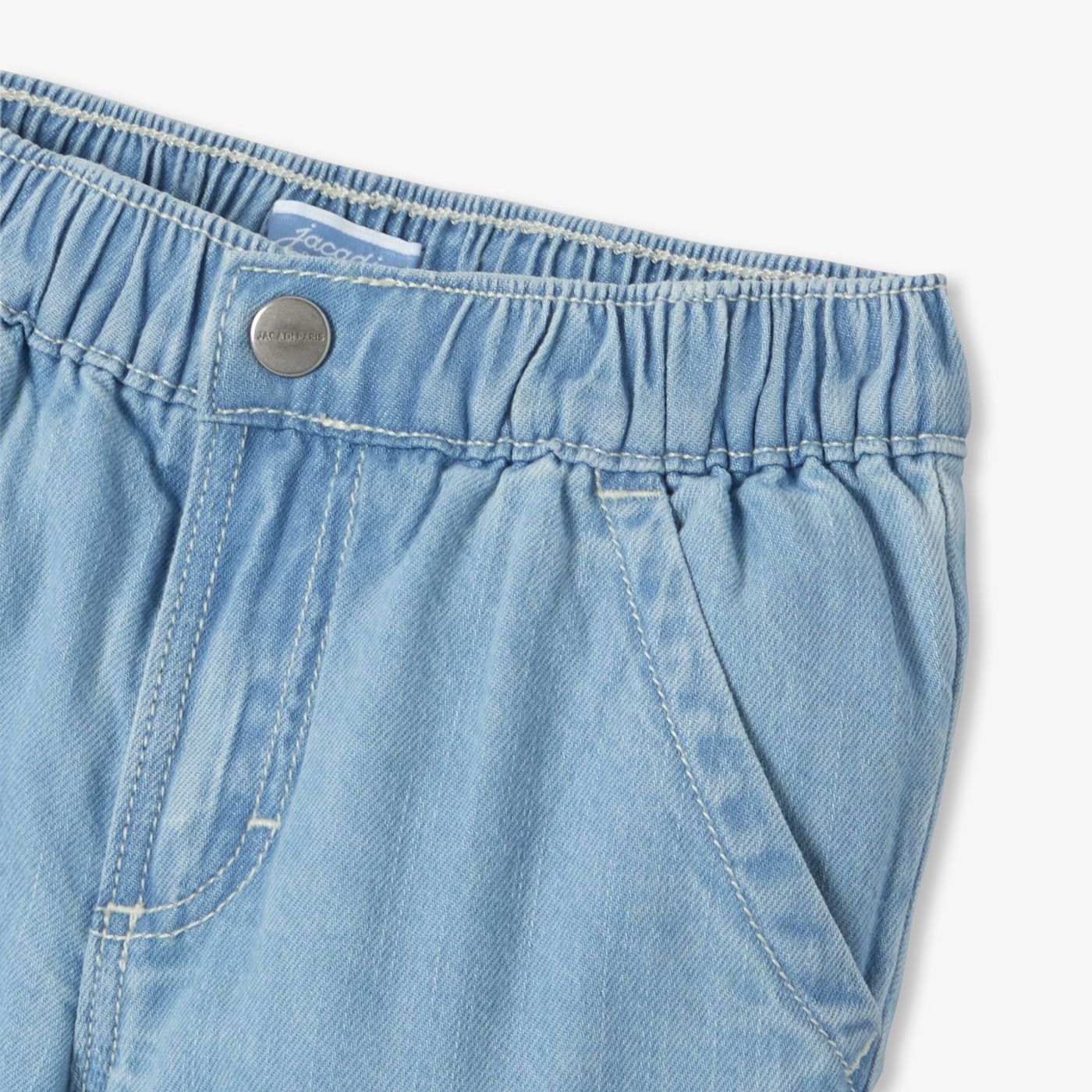 Baby boy cotton-lined jeans