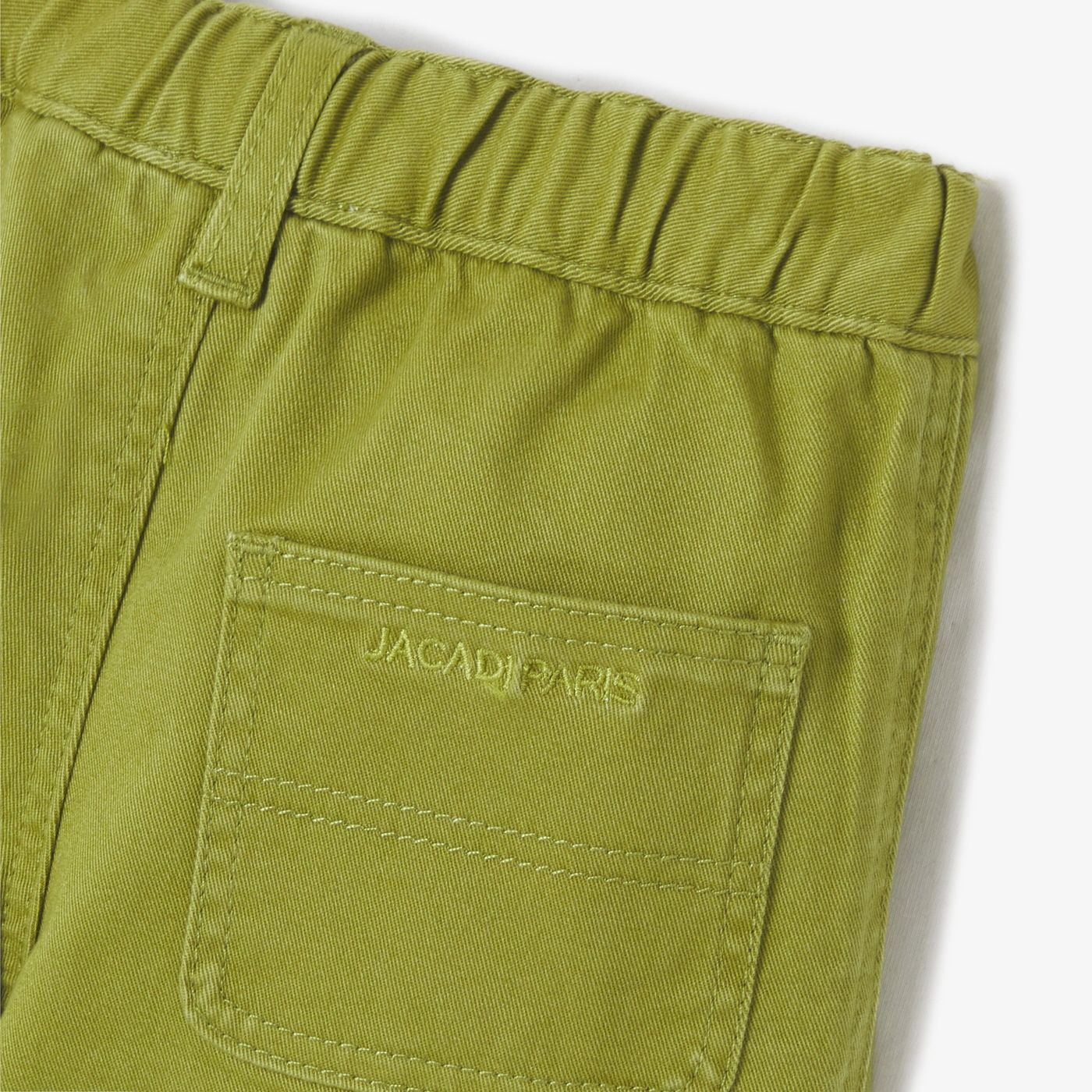 Baby boy twill shorts - Green/Grey