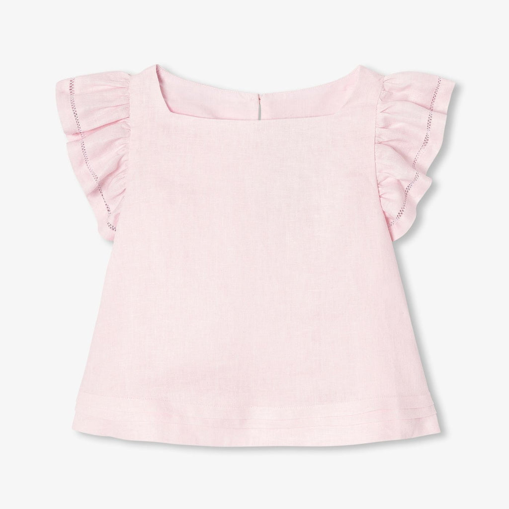 Girls' linen top