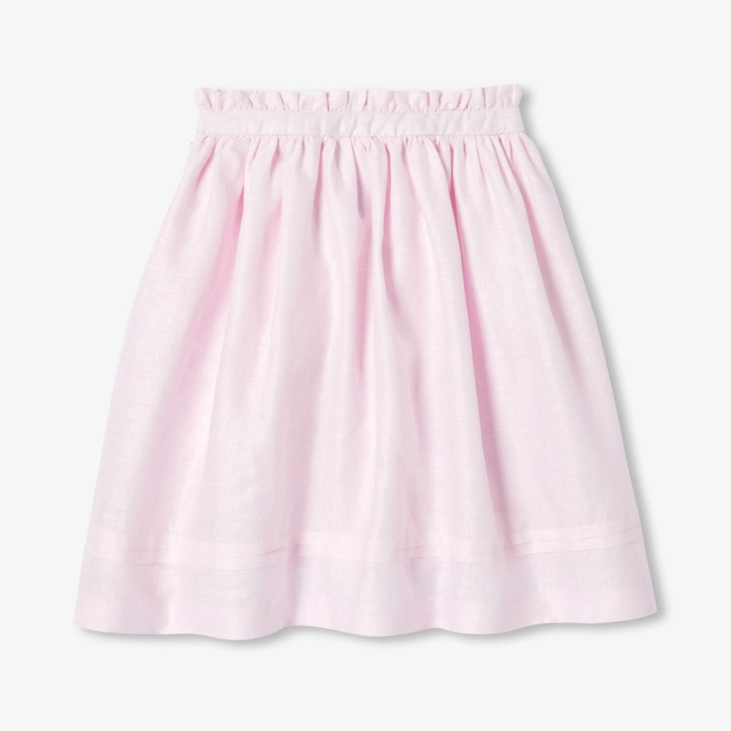 Skirt in Linen Girl - Rosa Pallido Jacadi