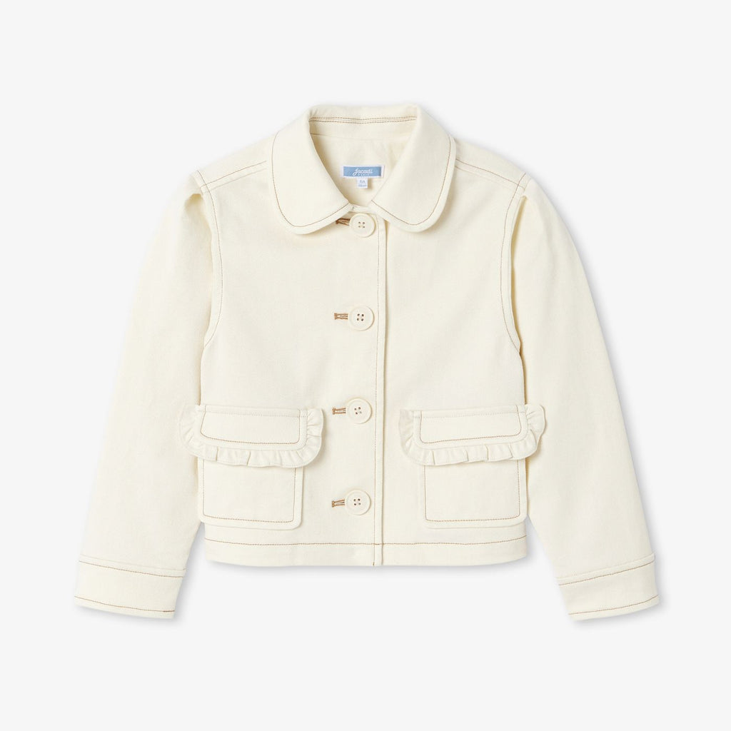 Jacket Di Jeans Girl - Ecru