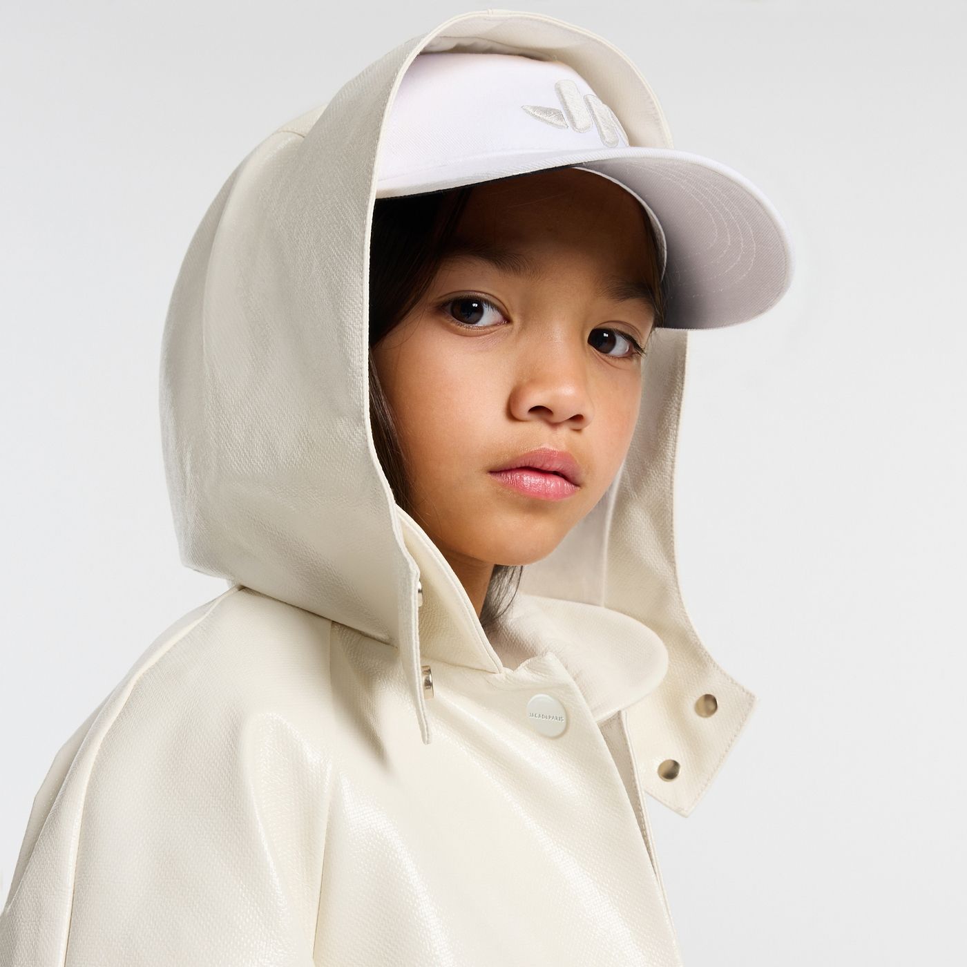 Impermeabile Girl - Cream