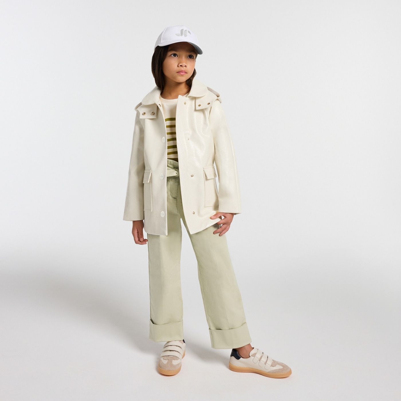 Impermeabile Girl - Cream
