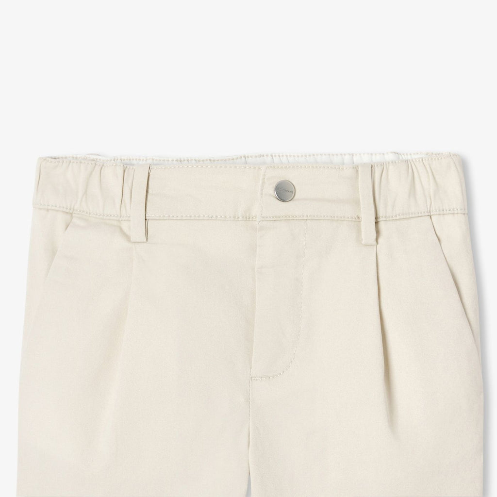Trousers in Twill Boy - Cream