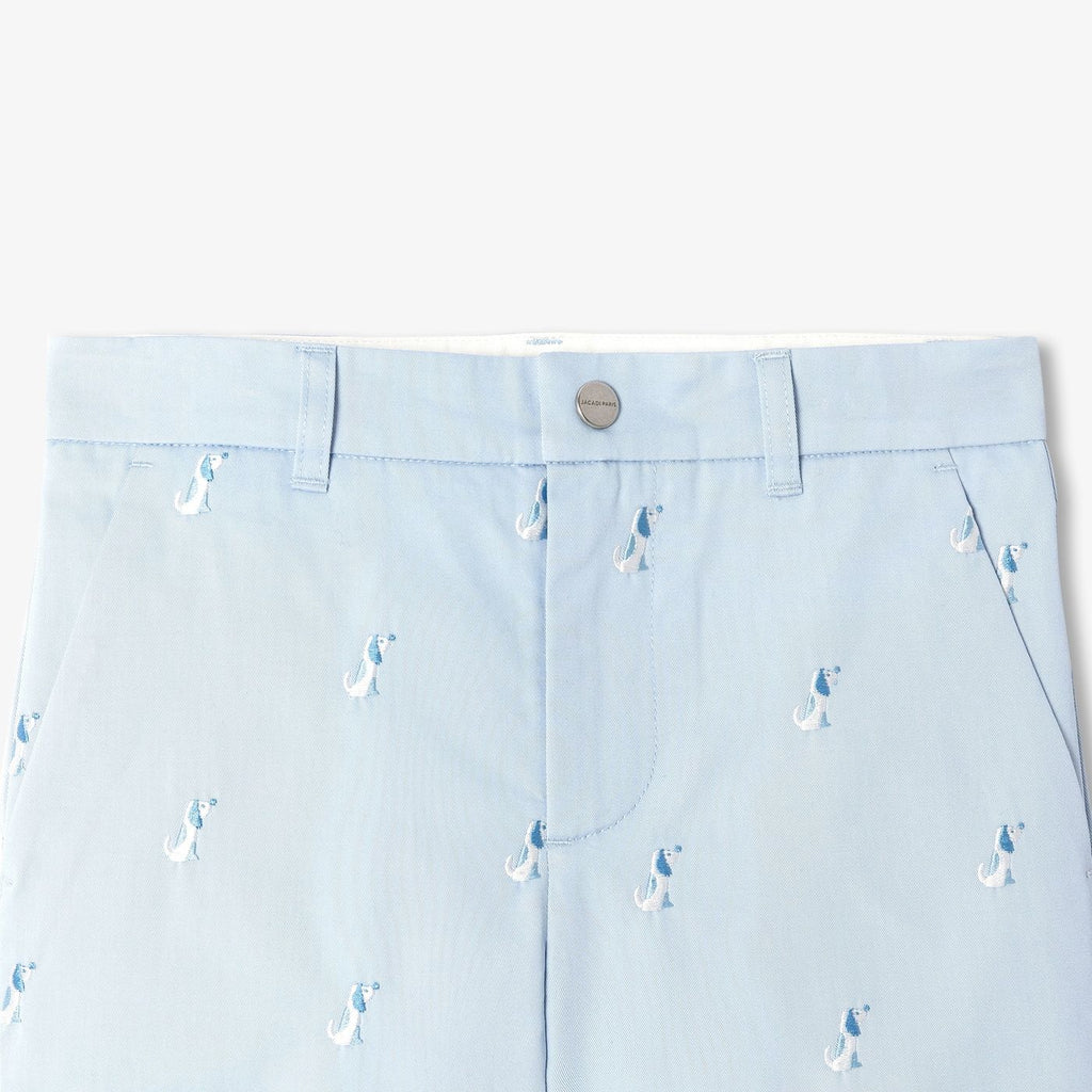 Boys' cotton twill Bermuda shorts shorts