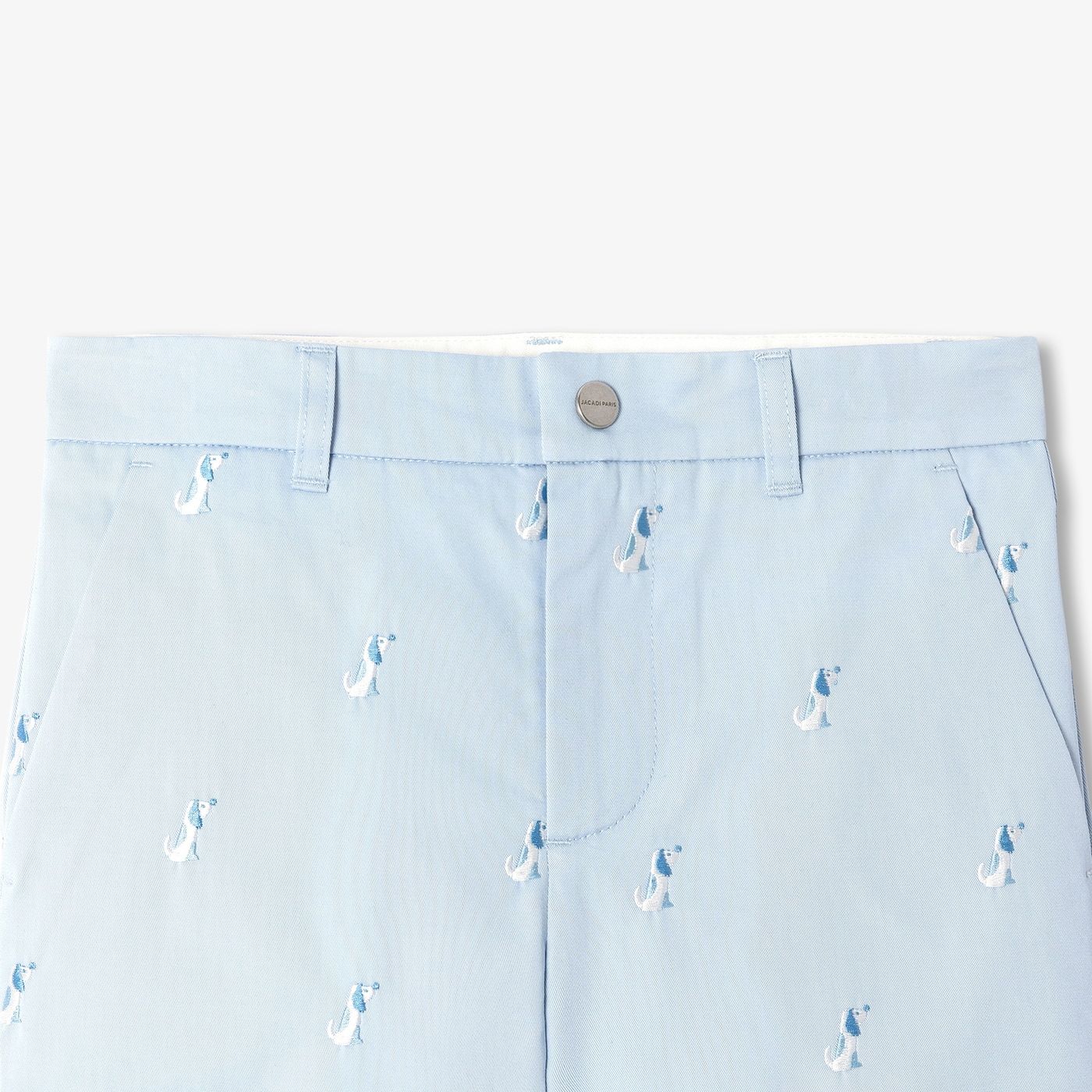 Boys' cotton twill Bermuda shorts shorts