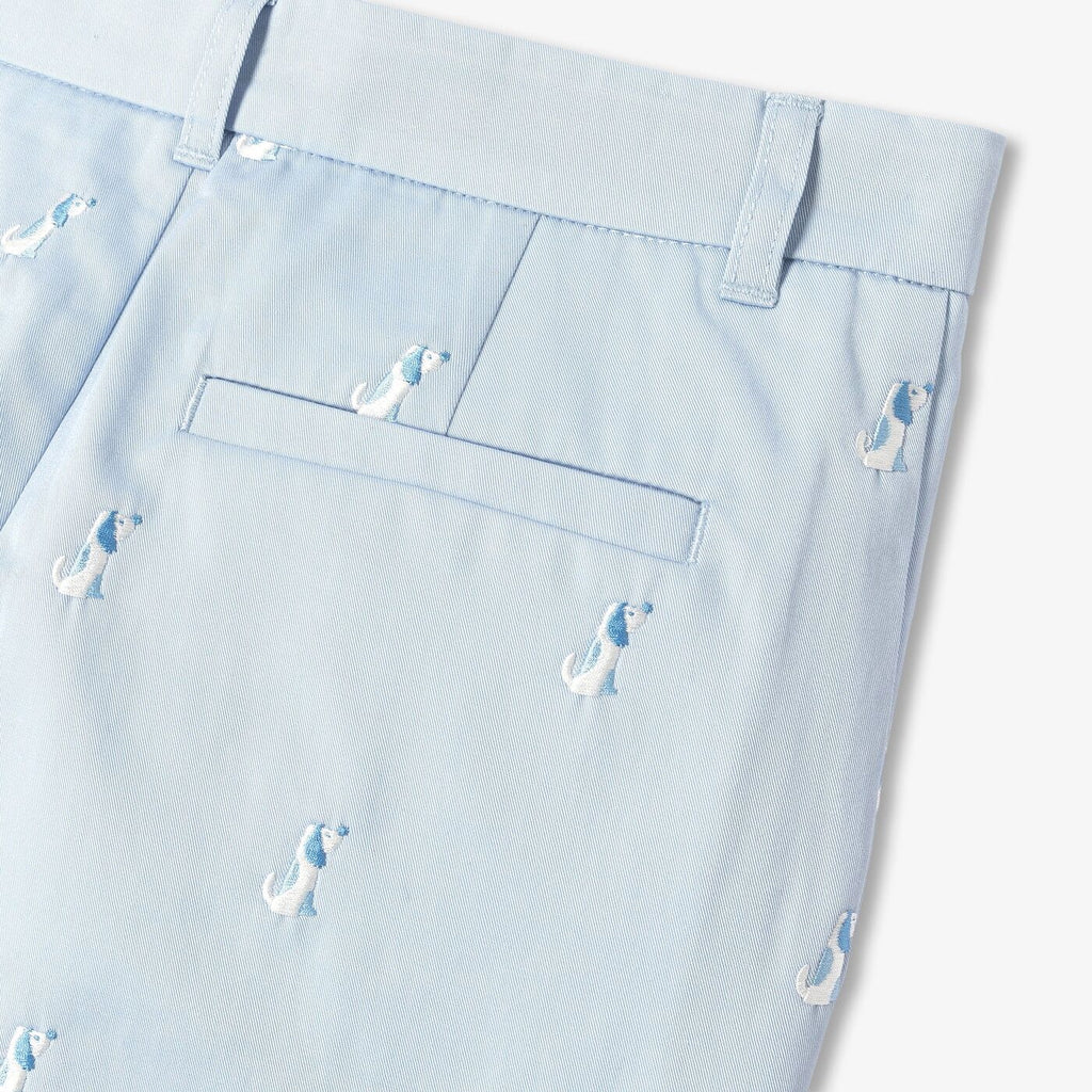 Boys' cotton twill Bermuda shorts shorts