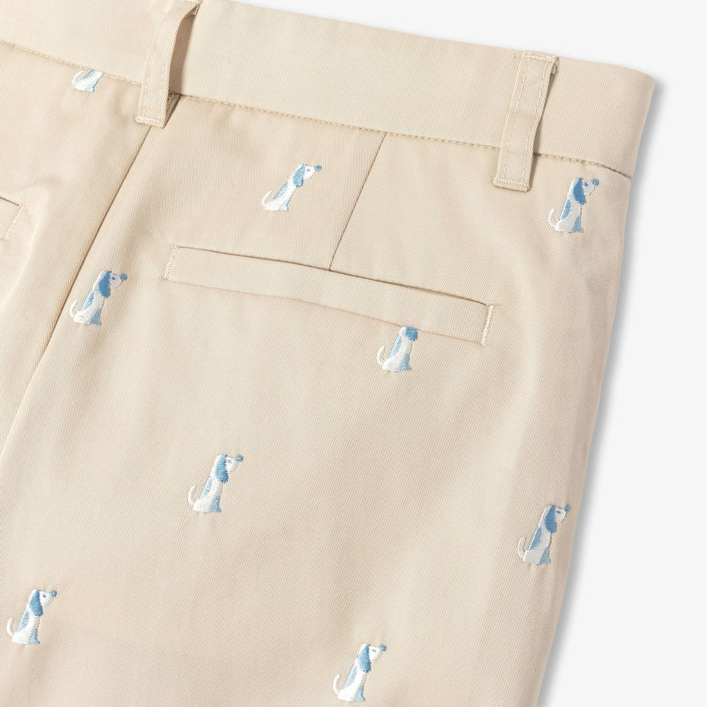 Boys' cotton twill Bermuda shorts shorts