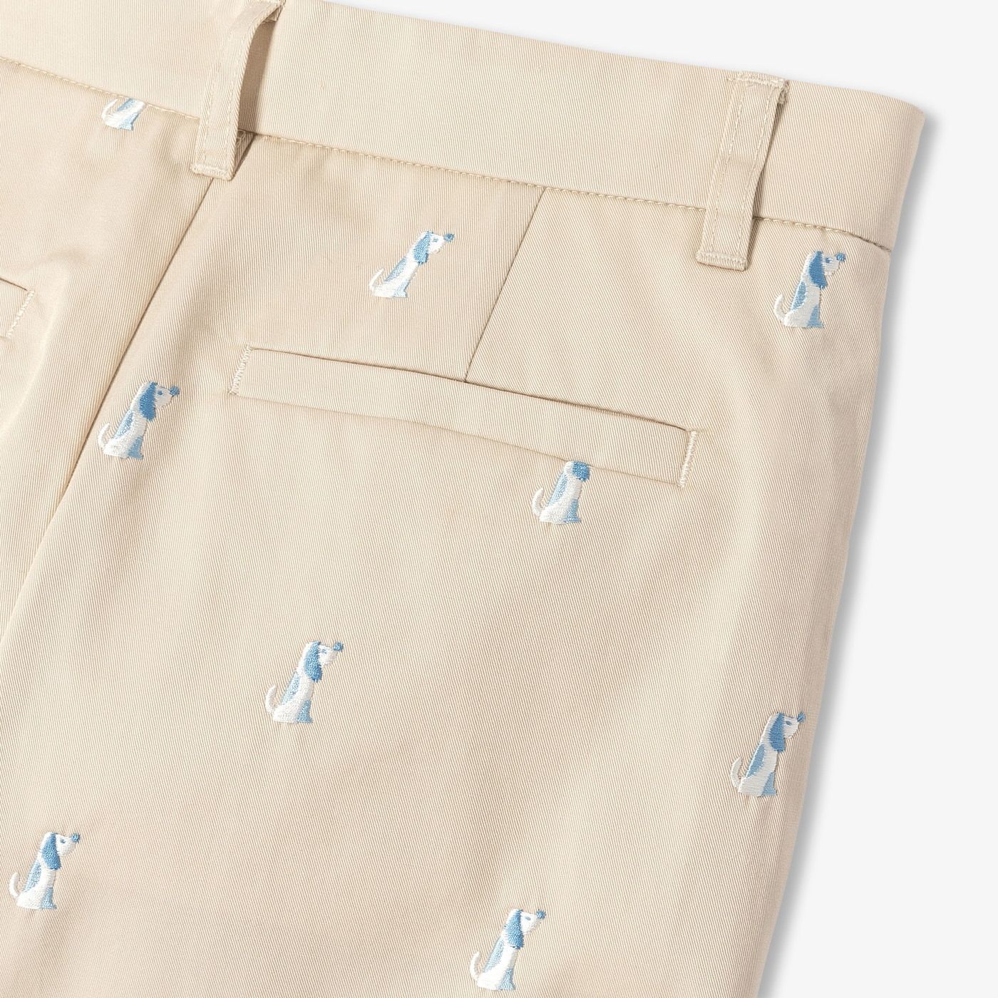 Boys' cotton twill Bermuda shorts shorts