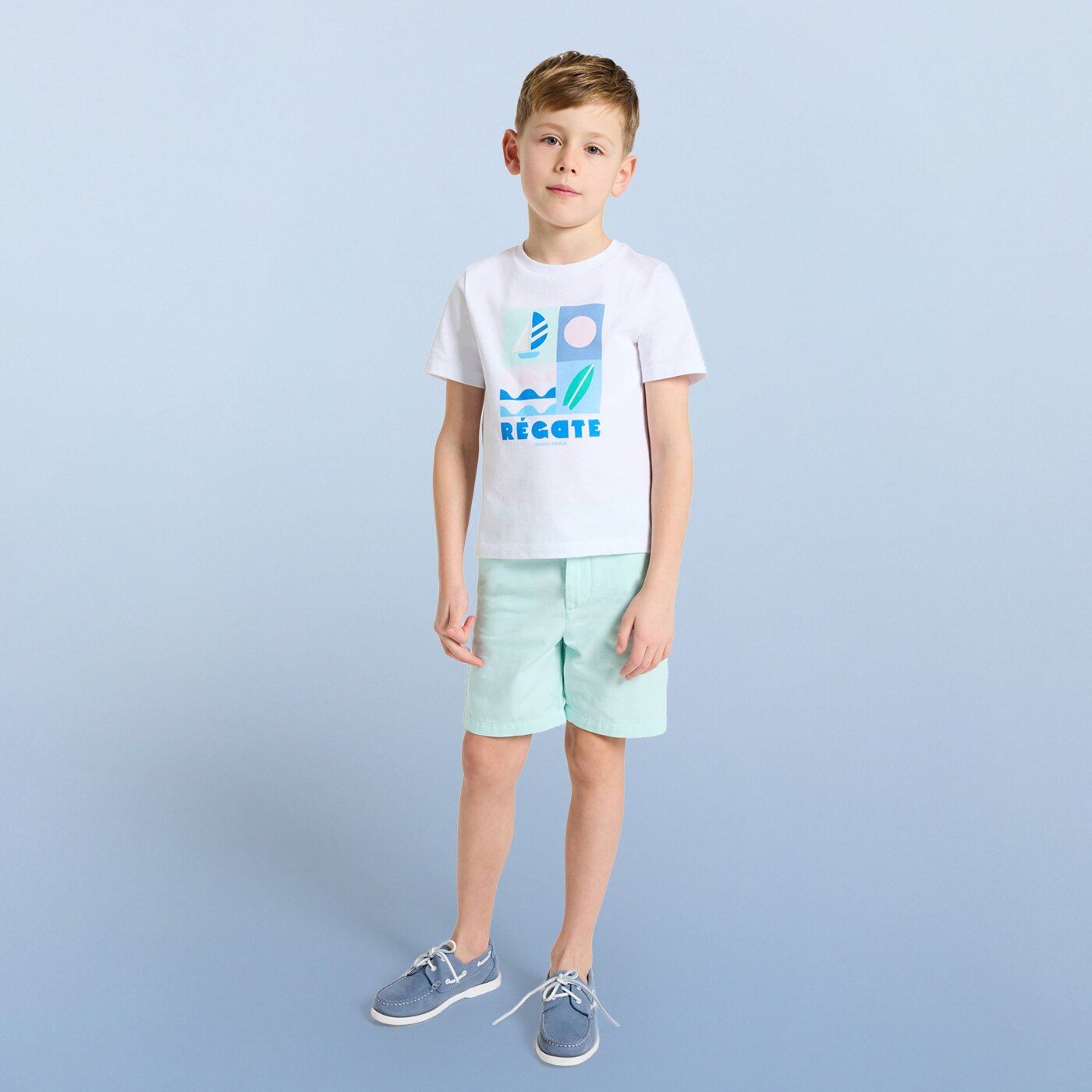 Boy cotton twill Bermuda Shorts Shorts shorts shorts