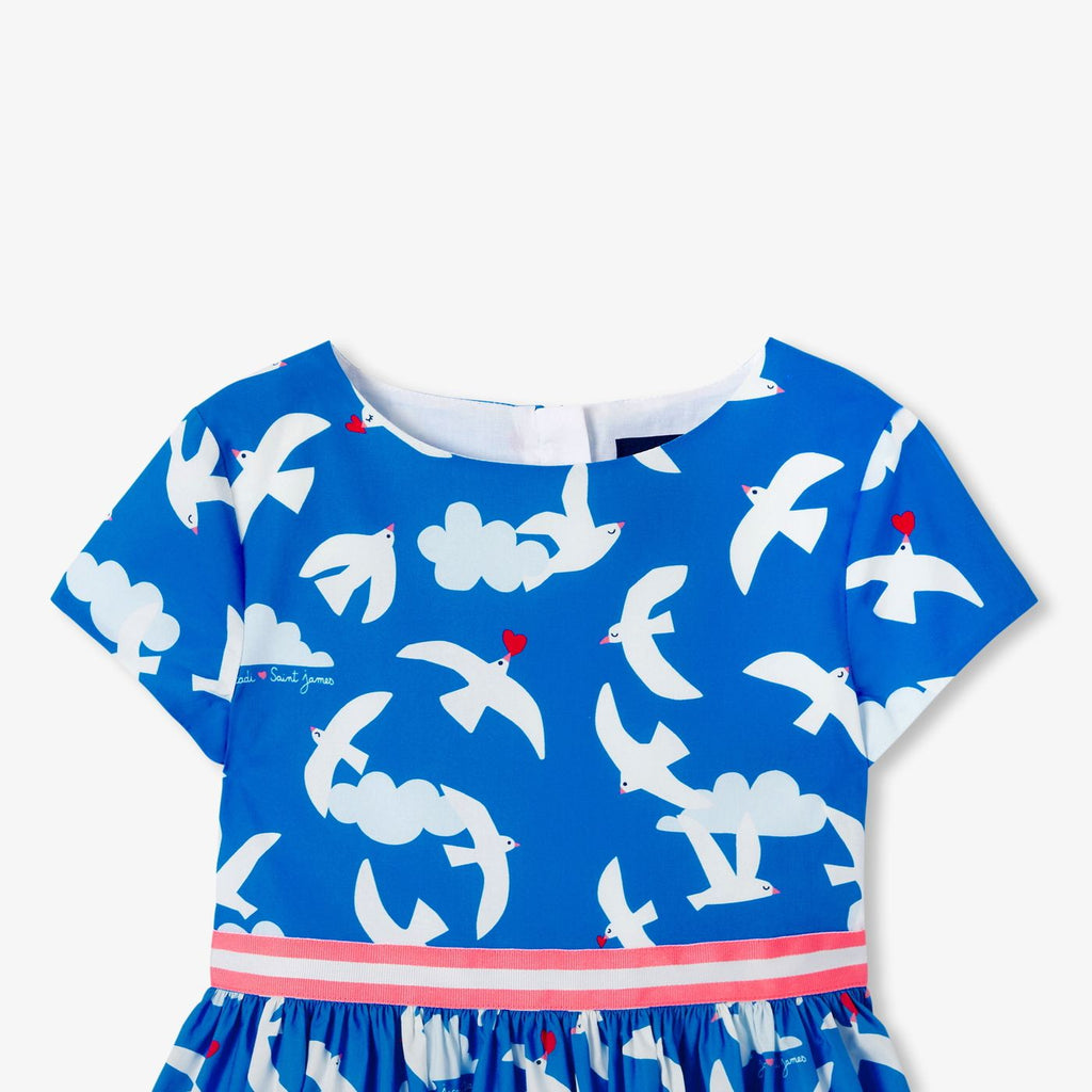 Dress Jacadi x Saint James Girl - Blue/Multicolour