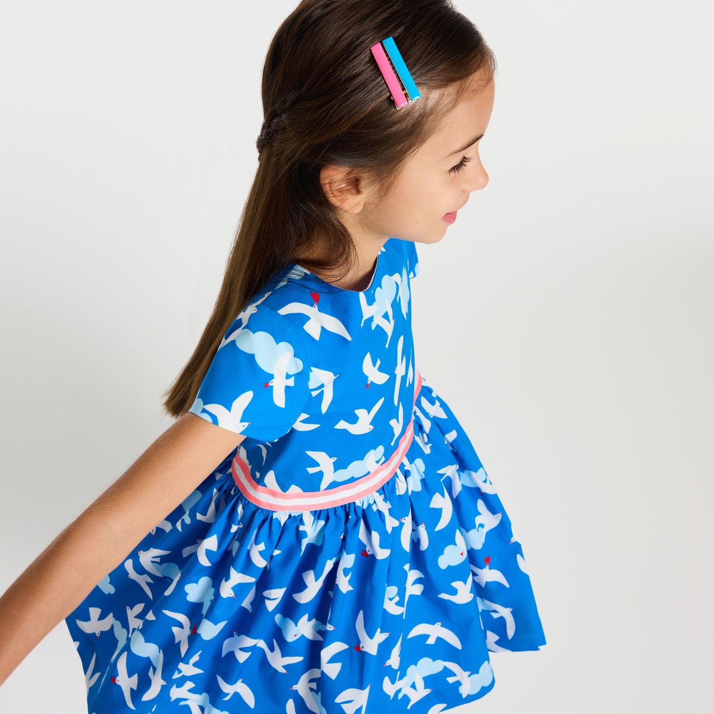 Dress Jacadi x Saint James Girl - Blue/Multicolour