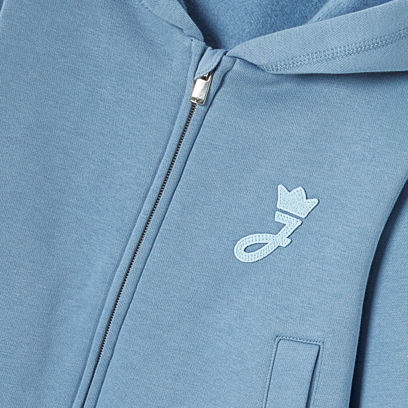 Boys' fleece zip-up sweatshirt
