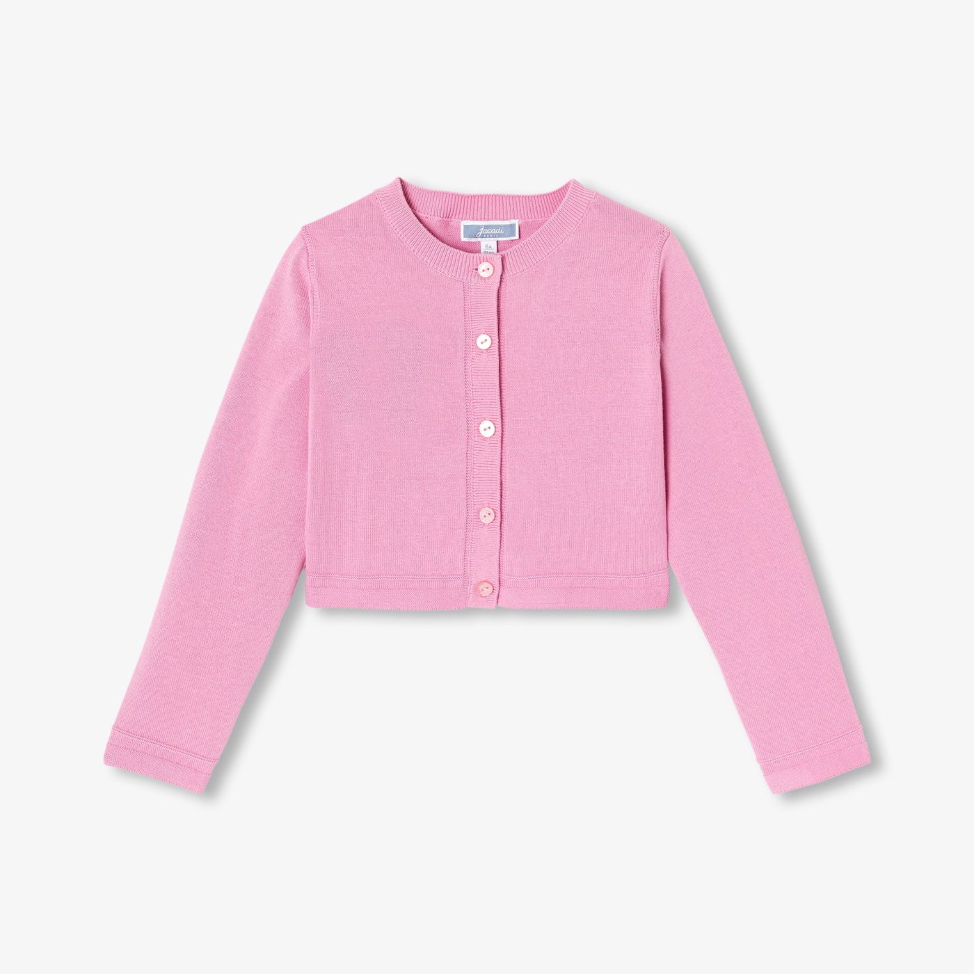 Cardigan in Jersey Girl - Lilas Clair