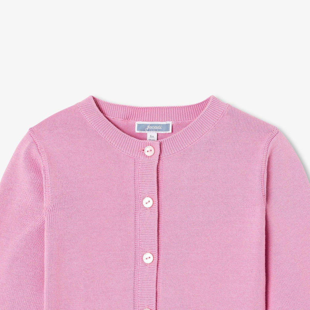 Cardigan in Jersey Girl - Lilas Clair