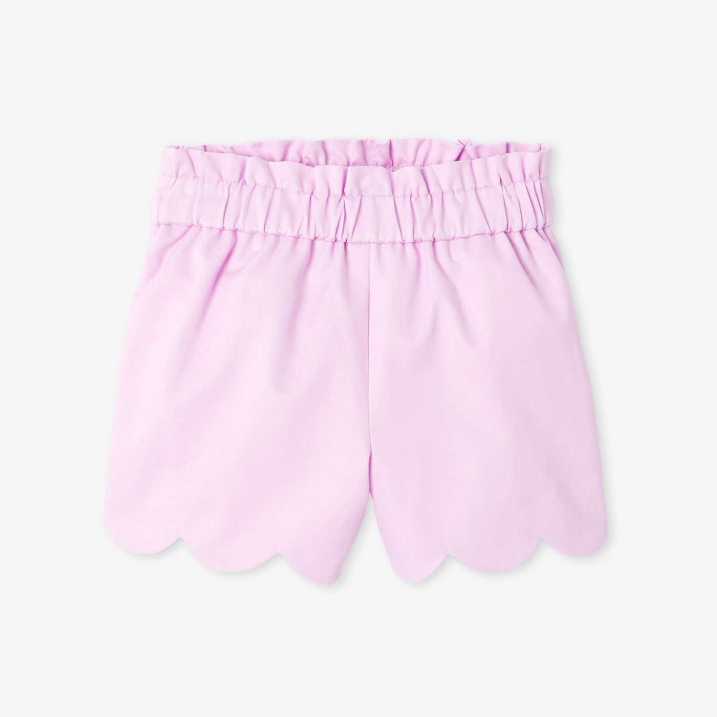 Shorts in Twill With Vita Paper Bag Baby Girl - Lilac