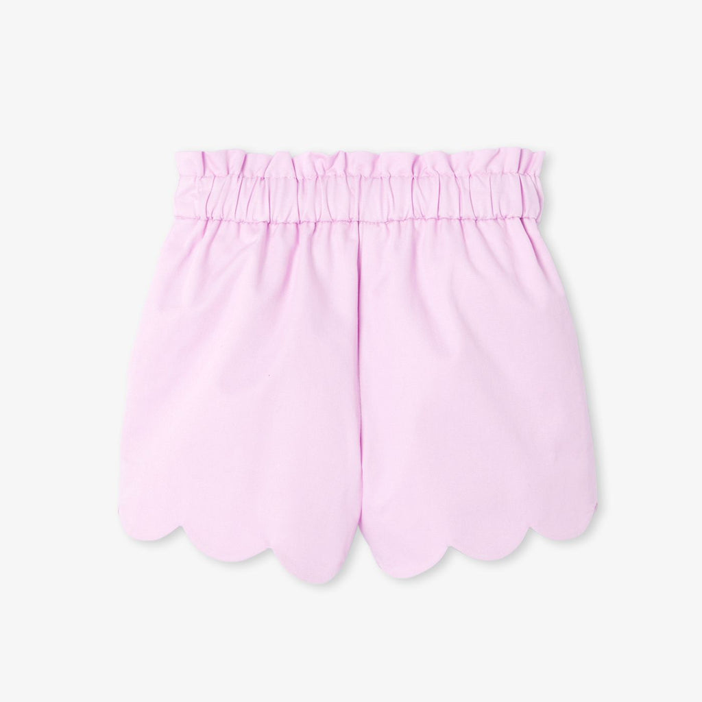 Shorts in Twill With Vita Paper Bag Baby Girl - Lilac