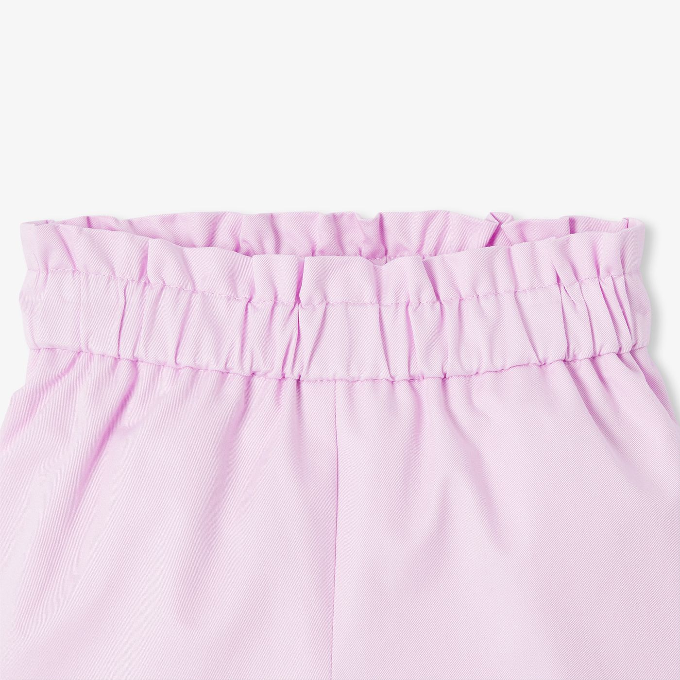 Shorts in Twill With Vita Paper Bag Baby Girl - Lilac