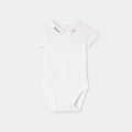 Baby boy short-sleeved cotton bodysuit