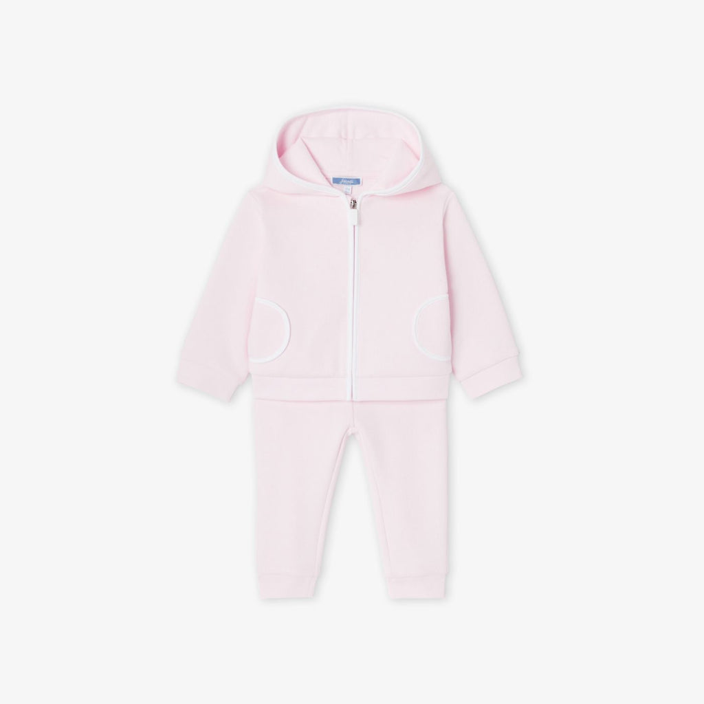 Baby girl piqué jogging set - Powder Pink Jacadi