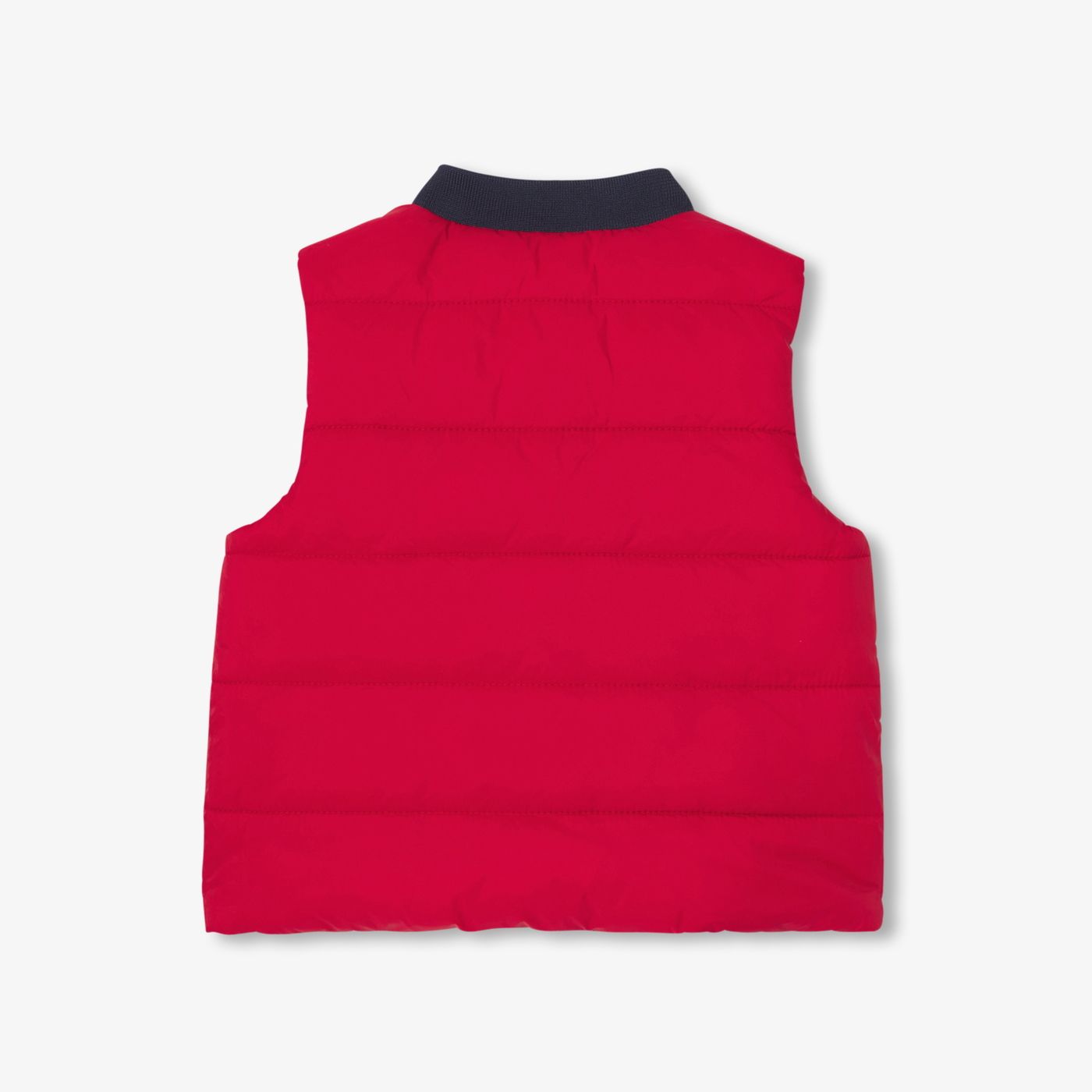 Baby boy reversible sleeveless jacket