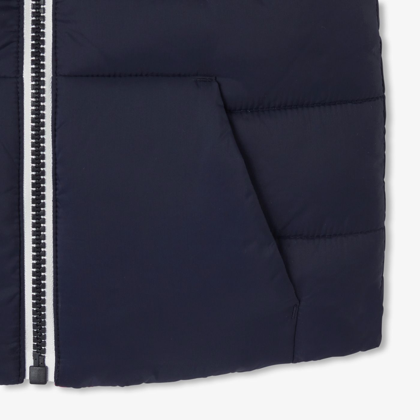 Baby boy reversible sleeveless jacket
