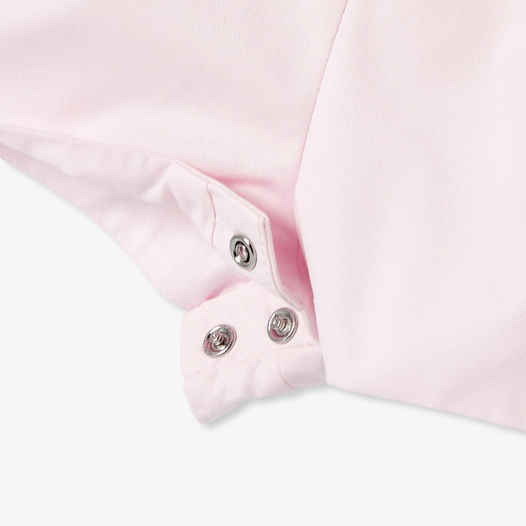 Dungarees in Cotton Twill Baby Girl - Jacadi Powder Pink