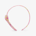 Cerchietto in Liberty Fabric Girl - Giallo/Multicolour