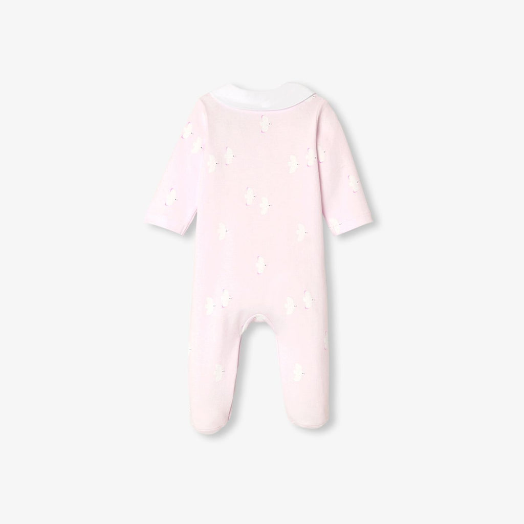 Baby girl cotton interlock pyjamas - Pink/Multicolour
