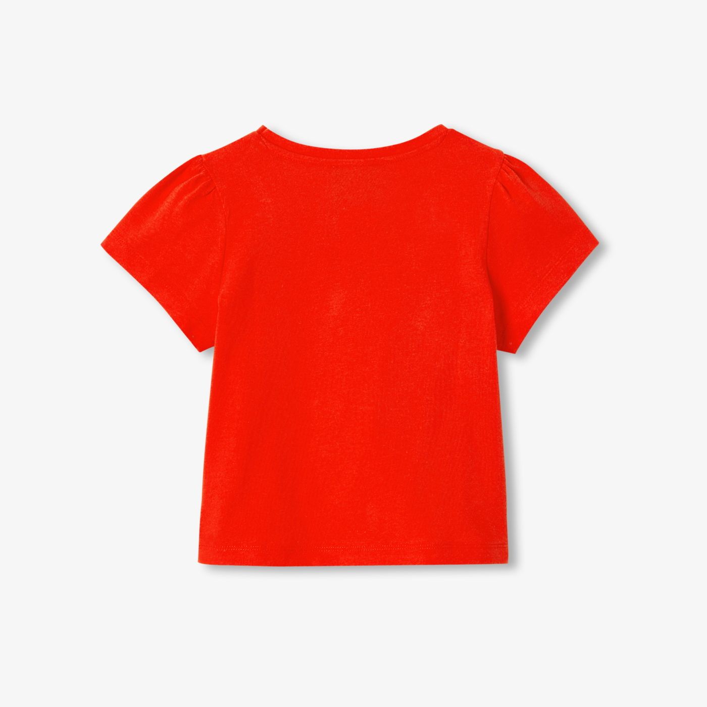 Girl Jacadi x Saint James T-shirt - Tomato Red