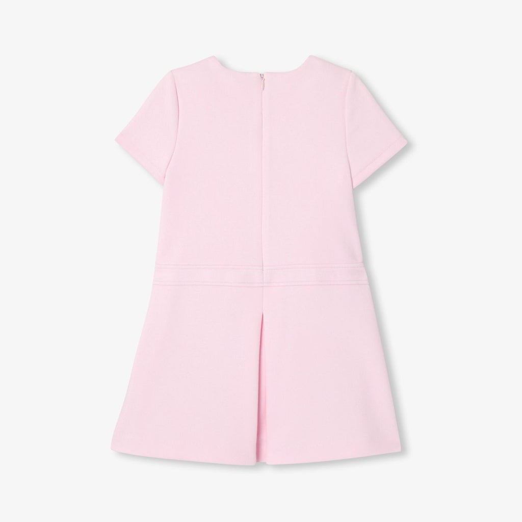 Girl pique knit dress - Jacadi Powder Pink