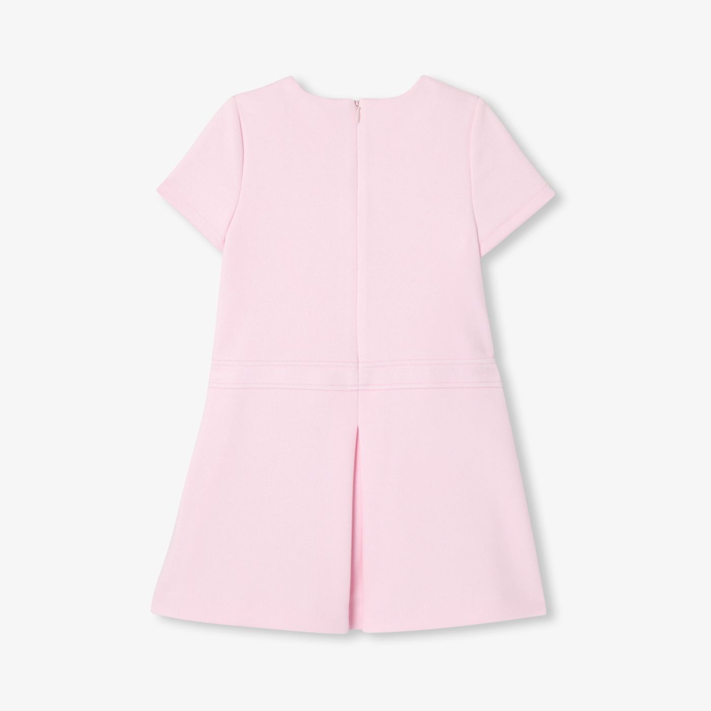 Girl pique knit dress - Jacadi Powder Pink