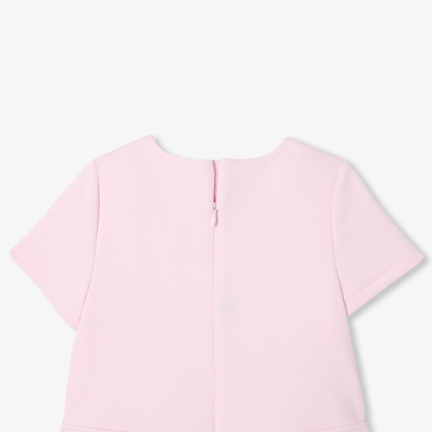 Girl pique knit dress - Jacadi Powder Pink