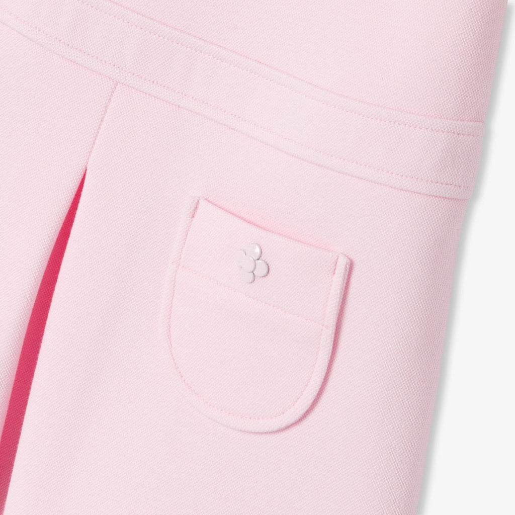 Girl pique knit dress - Jacadi Powder Pink