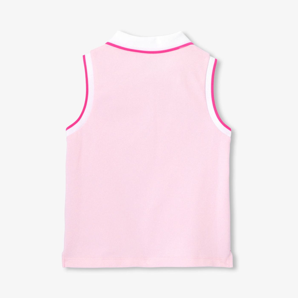 Polo shirt Smanicata Girl - Jacadi Powder Pink