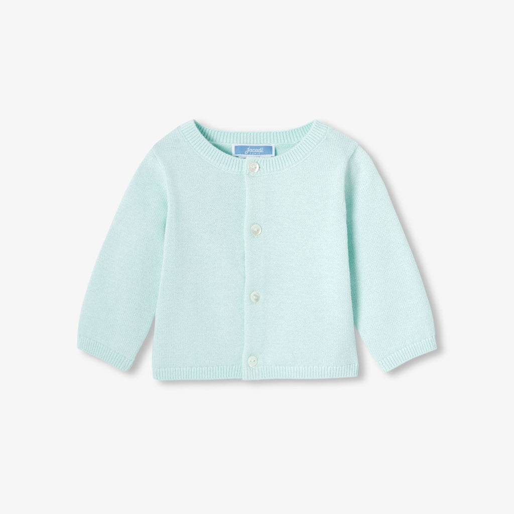 Baby jersey cardigan