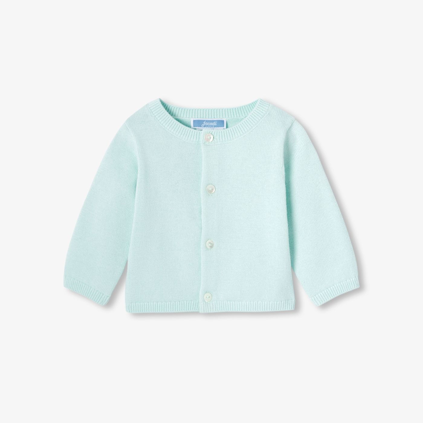 Baby jersey cardigan