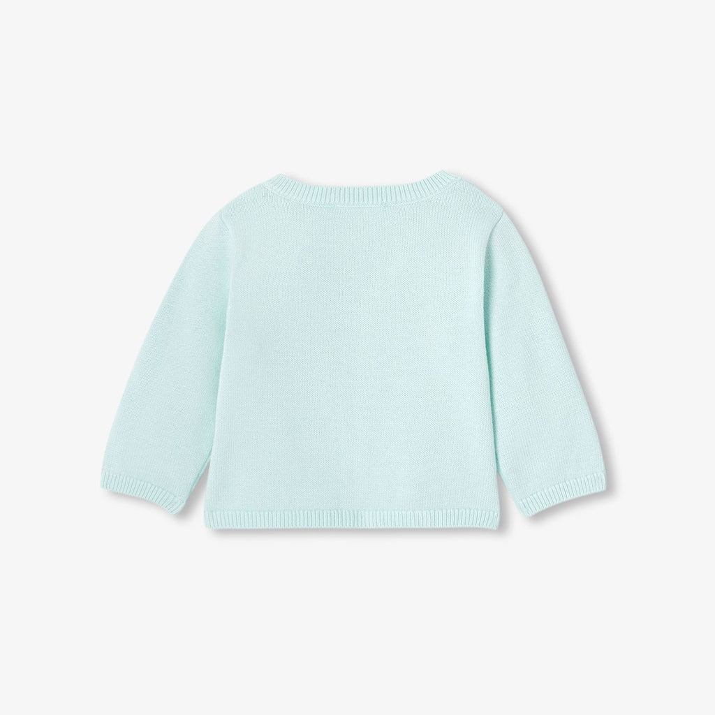Baby jersey cardigan