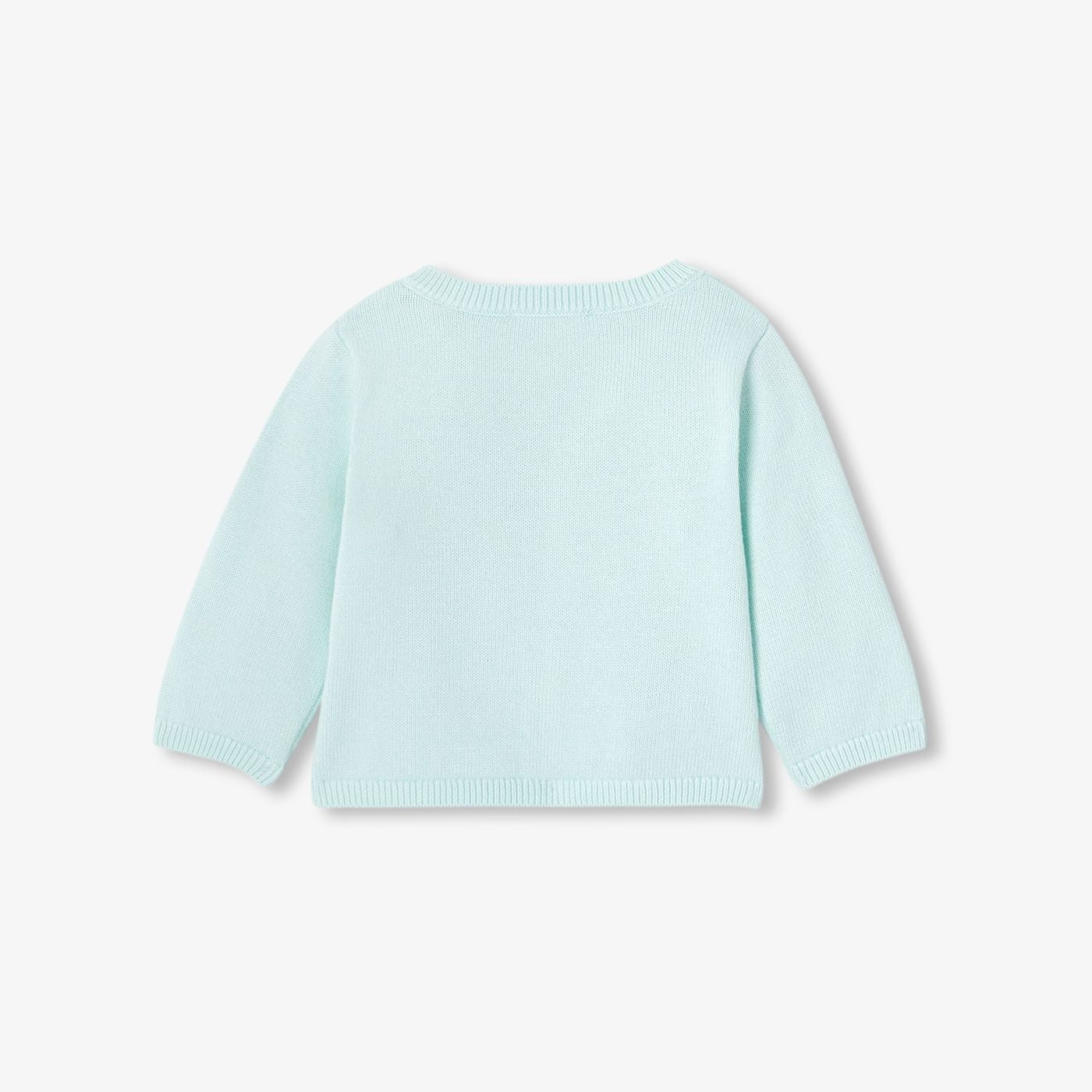 Baby jersey cardigan
