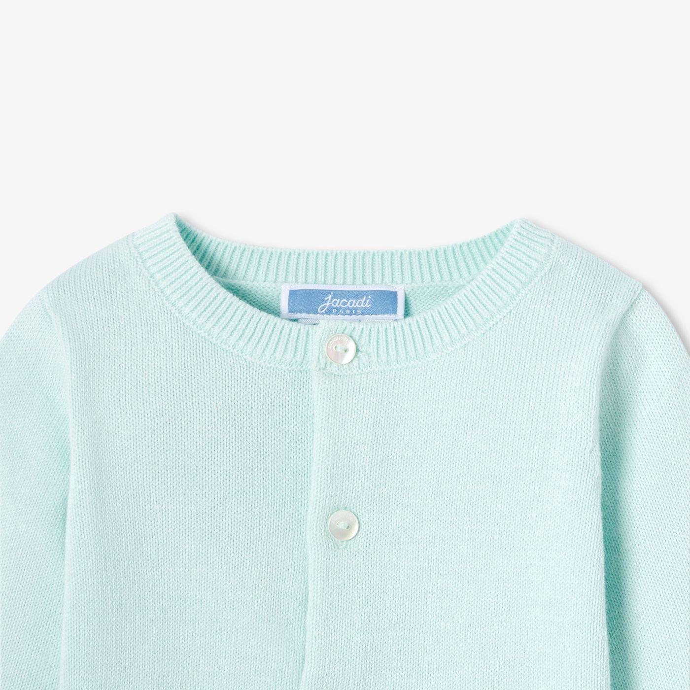 Baby jersey cardigan
