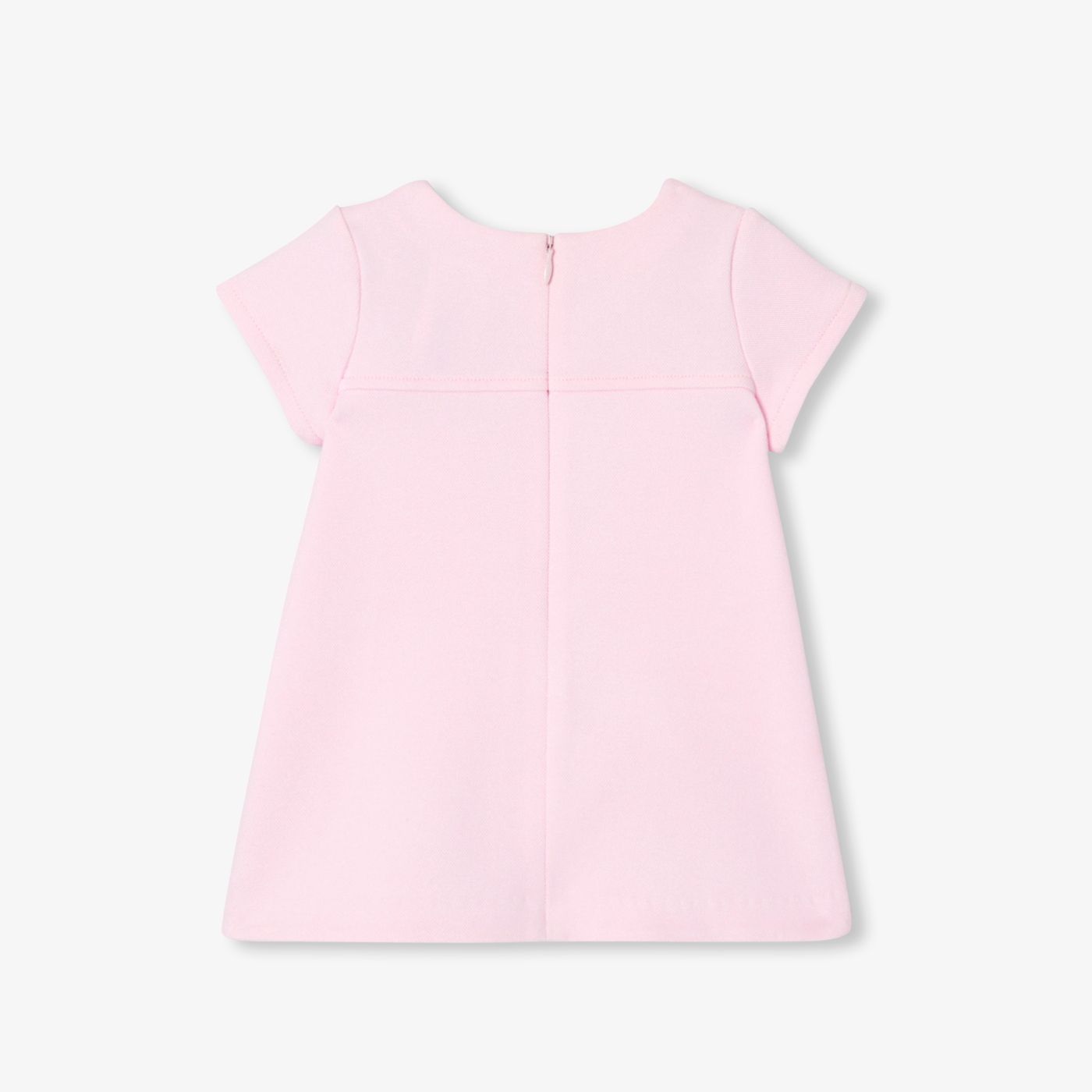 Baby girl cotton pique dress - Jacadi Powder Pink
