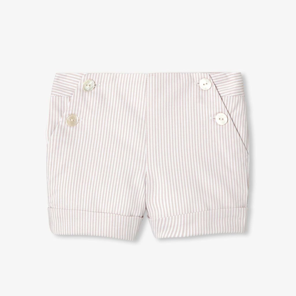 Shorts Alla Marinara Baby Boy - White/Beige