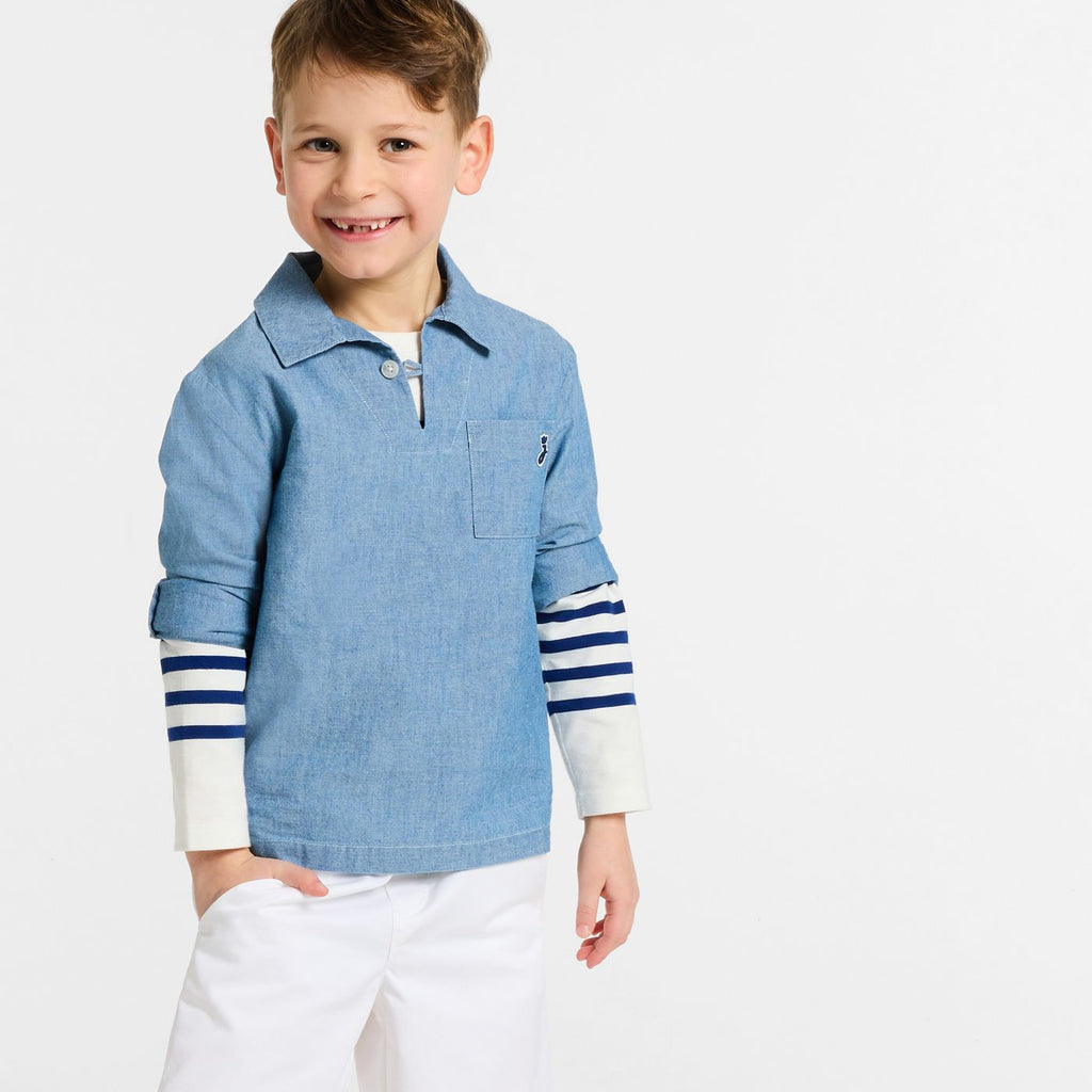 Shirt in Cotton Chambray Boy