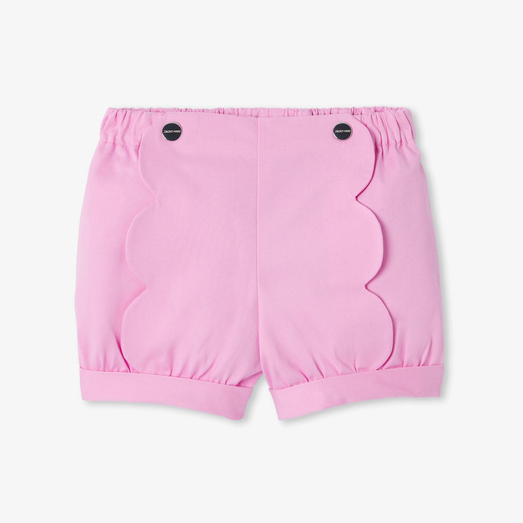 Shorts in Cotton Baby Girl - Petal Pink