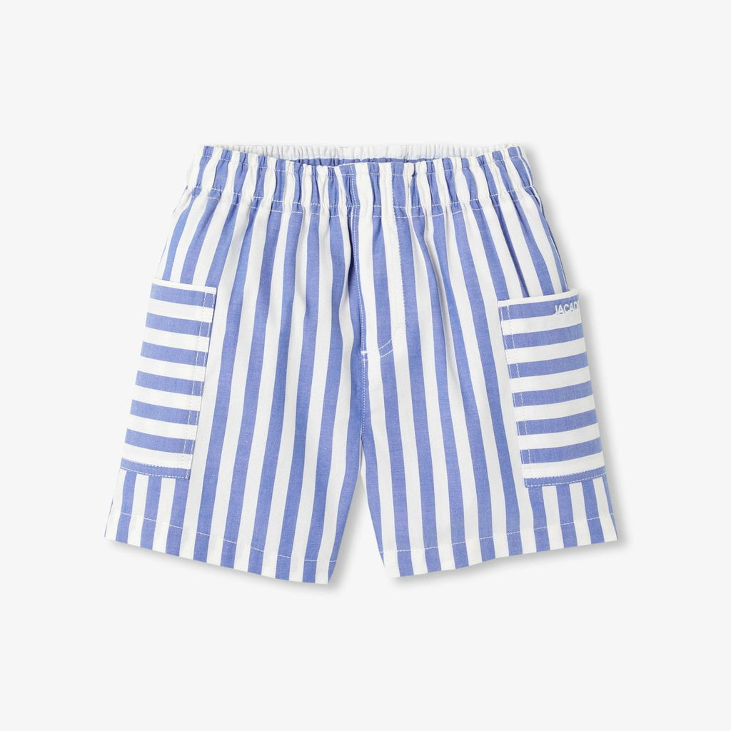Baby boy striped oxford shorts