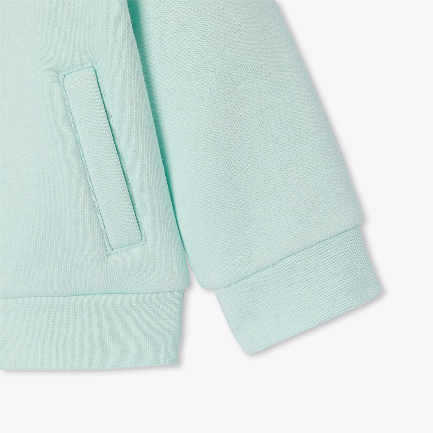 Baby zip-up fleece sweatshirt