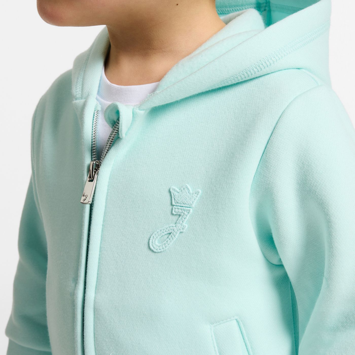 Baby zip-up fleece sweatshirt