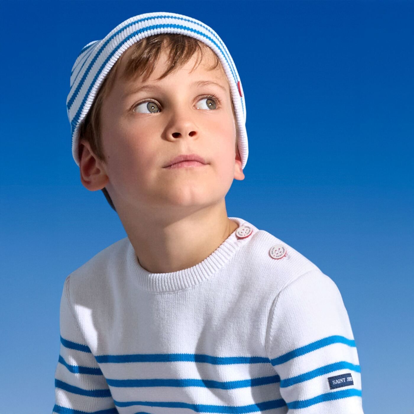 Jumper Jacadi x Saint James Boy - Blue/White